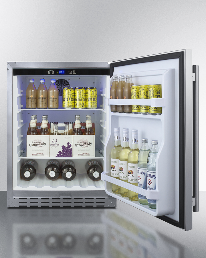 24" Wide Built-In All-Refrigerator, ADA Compliant AL55CSS
