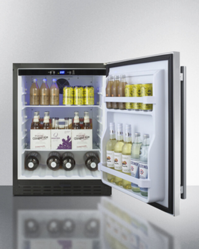 24" Wide Built-In All-Refrigerator, ADA Compliant AL55CSS