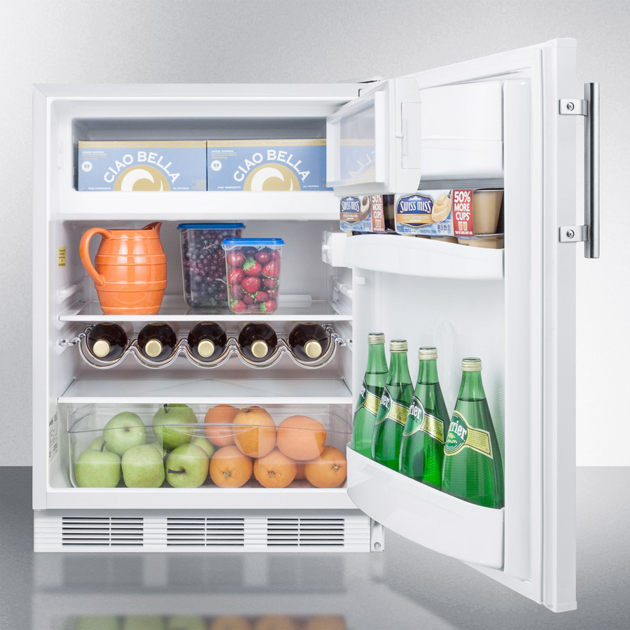 24" Wide Refrigerator-Freezer, ADA Compliant AL650W