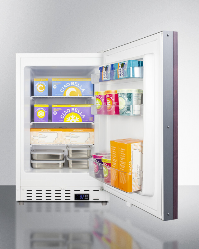 21" Wide Built-In All-Freezer, ADA Compliant (Panel Not Included) ALFZ36IF