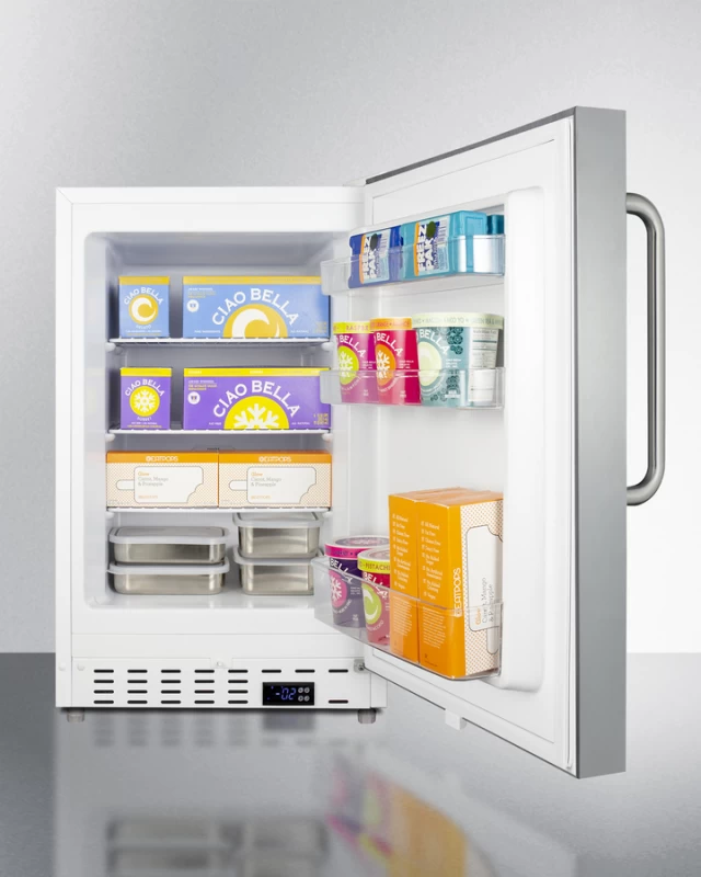 21" Wide Built-In All-Freezer, ADA Compliant ALFZ36SSTB