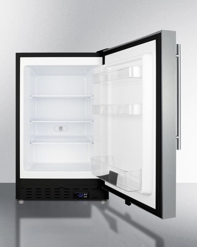 21" Wide Built-In All-Freezer, ADA Compliant ALFZ37BSSHV
