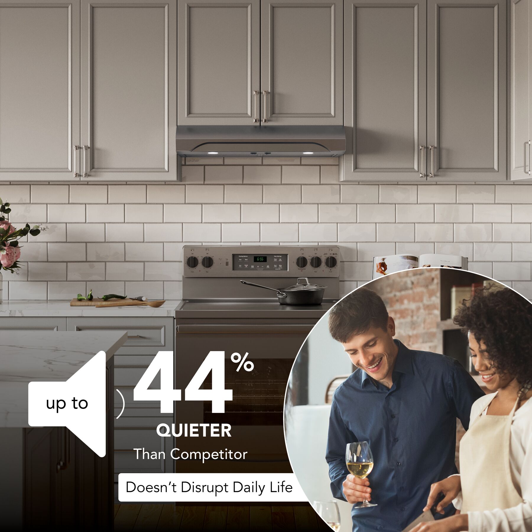 30" Alta Under Cabinet Range Hood, 350 CFM, 1.5 Sones - Stainless ALT1303SS