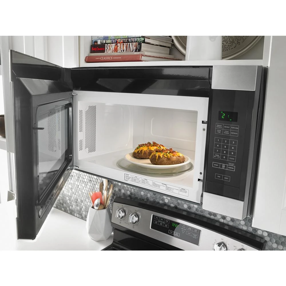 1.6 Cu. Ft. Over-the-Range Microwave with Add 0:30 Seconds AMV2307PFS