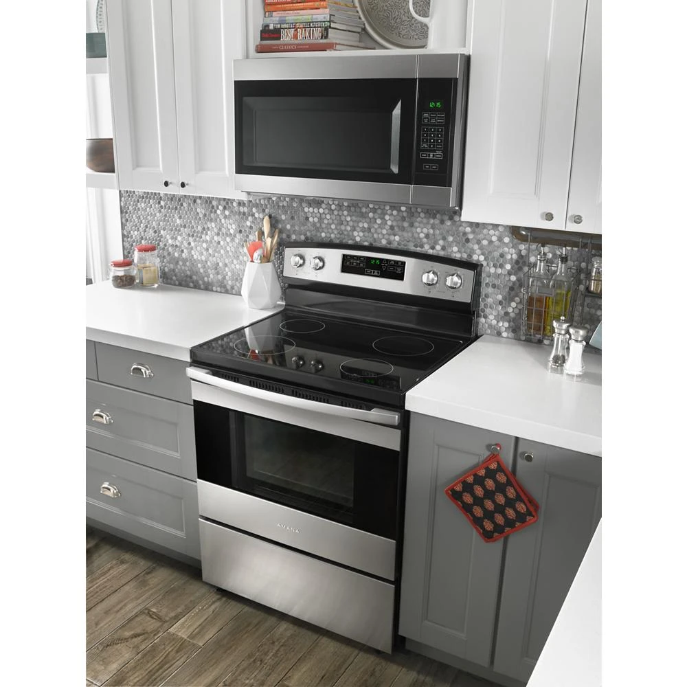 1.6 Cu. Ft. Over-the-Range Microwave with Add 0:30 Seconds AMV2307PFS