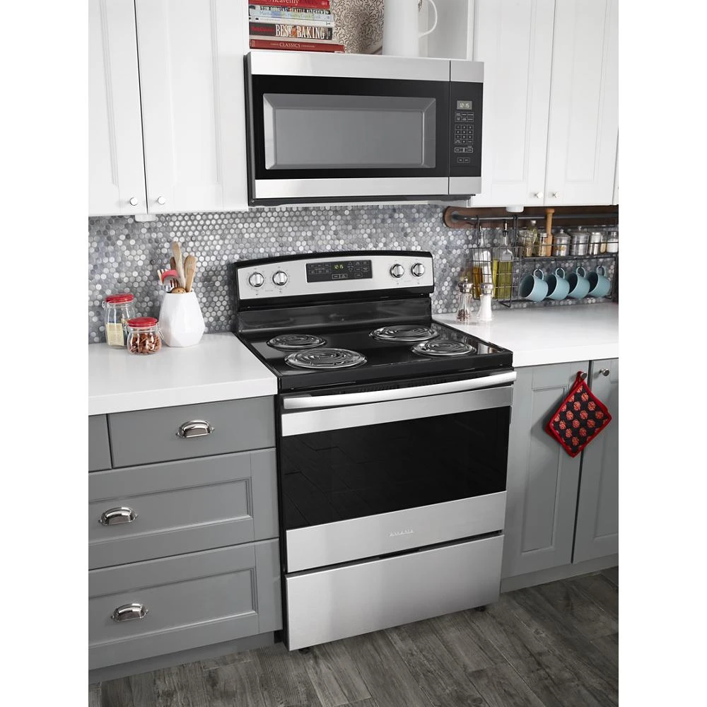 1.6 Cu. Ft. Over-the-Range Microwave with Add 0:30 Seconds AMV2307PFS