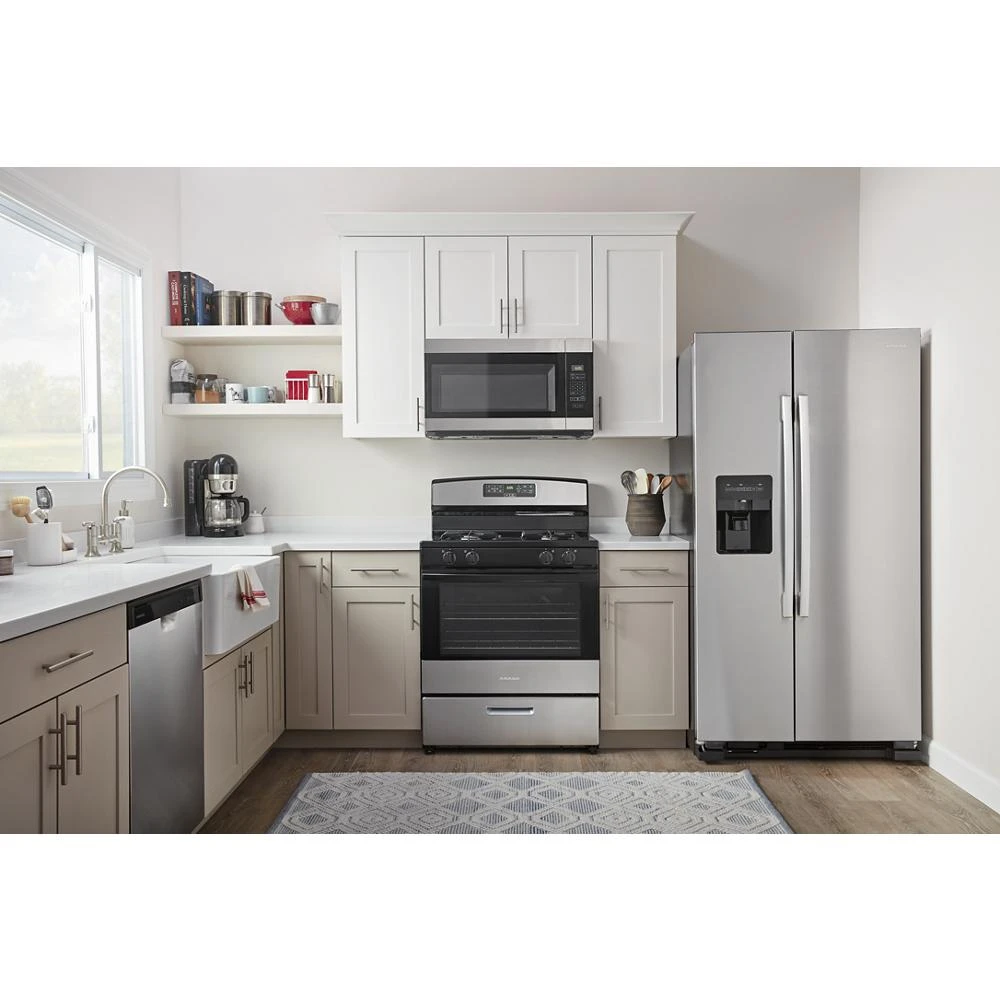 1.6 Cu. Ft. Over-the-Range Microwave with Add 0:30 Seconds AMV2307PFS