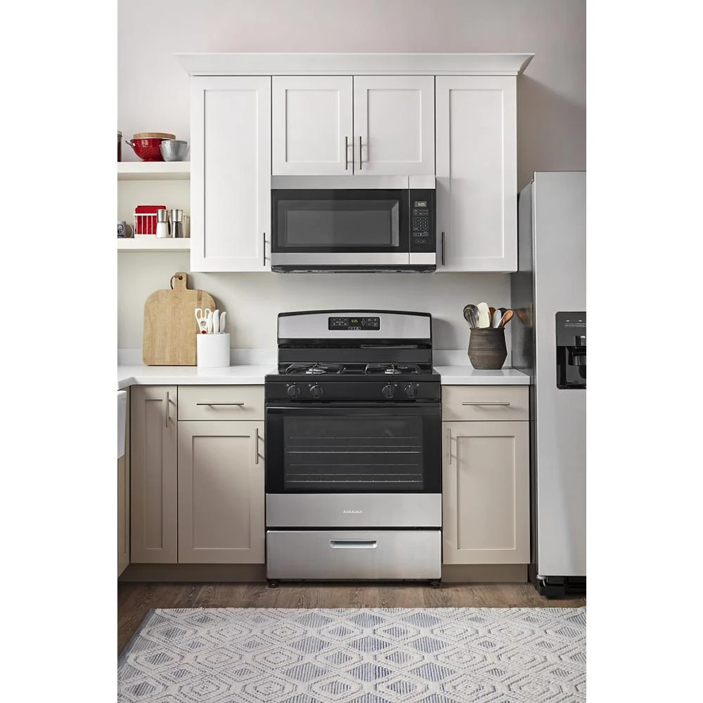 1.6 Cu. Ft. Over-the-Range Microwave with Add 0:30 Seconds AMV2307PFS