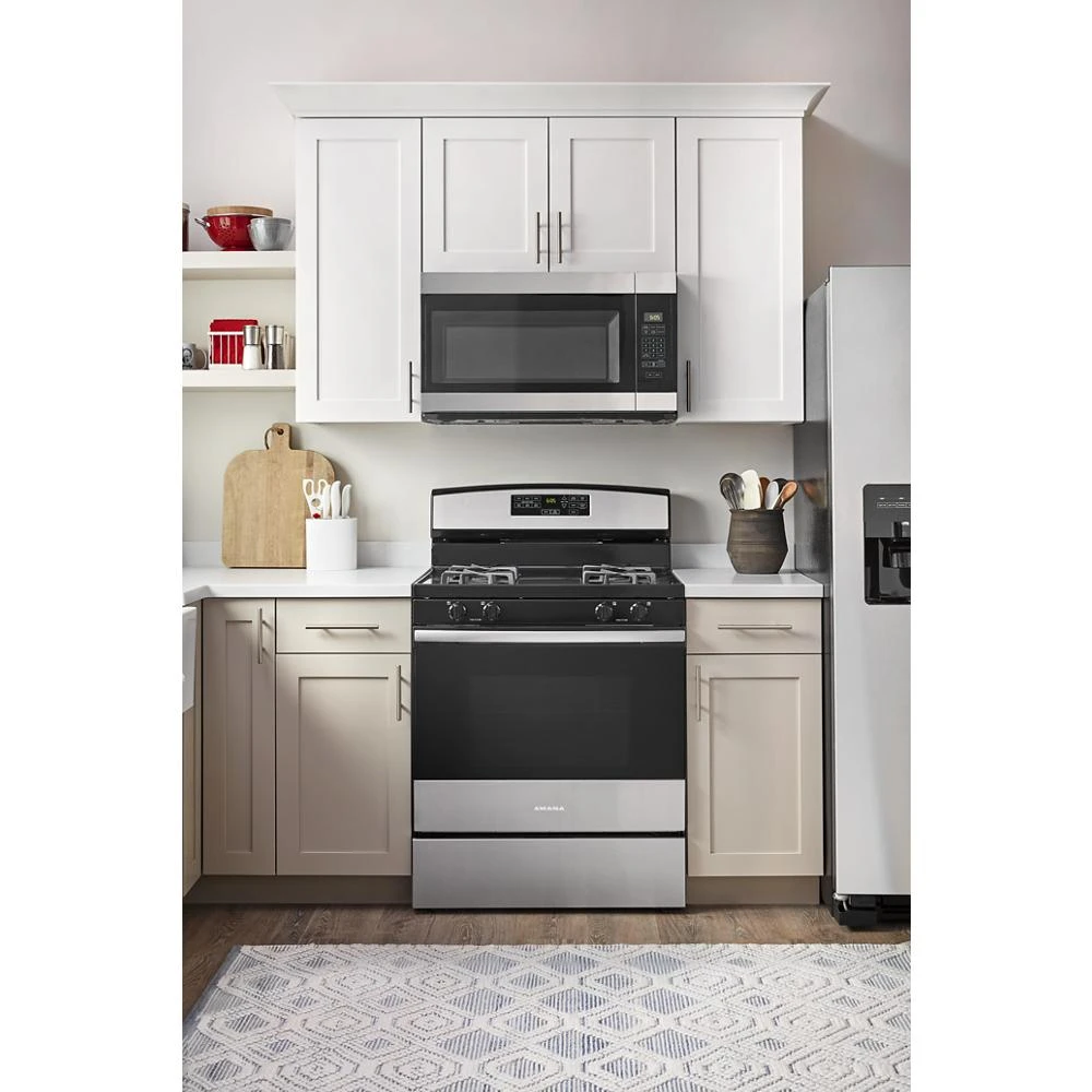 1.6 Cu. Ft. Over-the-Range Microwave with Add 0:30 Seconds AMV2307PFS
