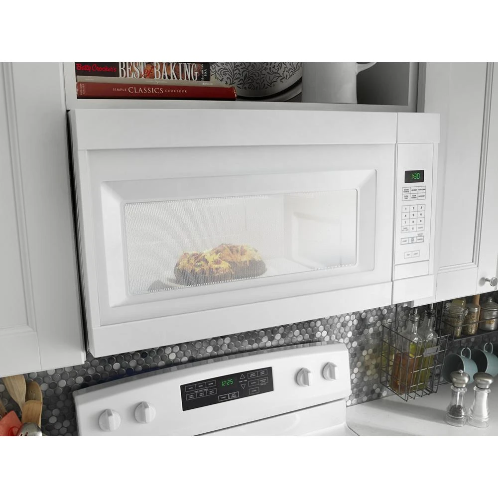 1.6 Cu. Ft. Over-the-Range Microwave with Add 0:30 Seconds AMV2307PFW