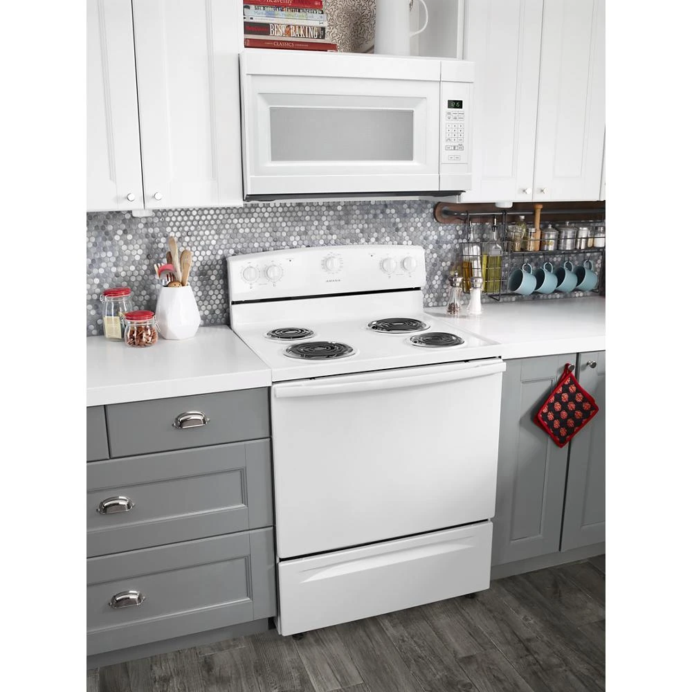 1.6 Cu. Ft. Over-the-Range Microwave with Add 0:30 Seconds AMV2307PFW