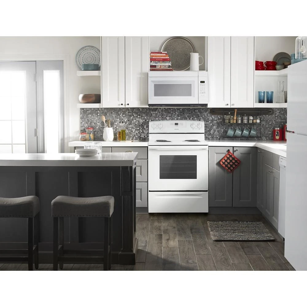 1.6 Cu. Ft. Over-the-Range Microwave with Add 0:30 Seconds AMV2307PFW