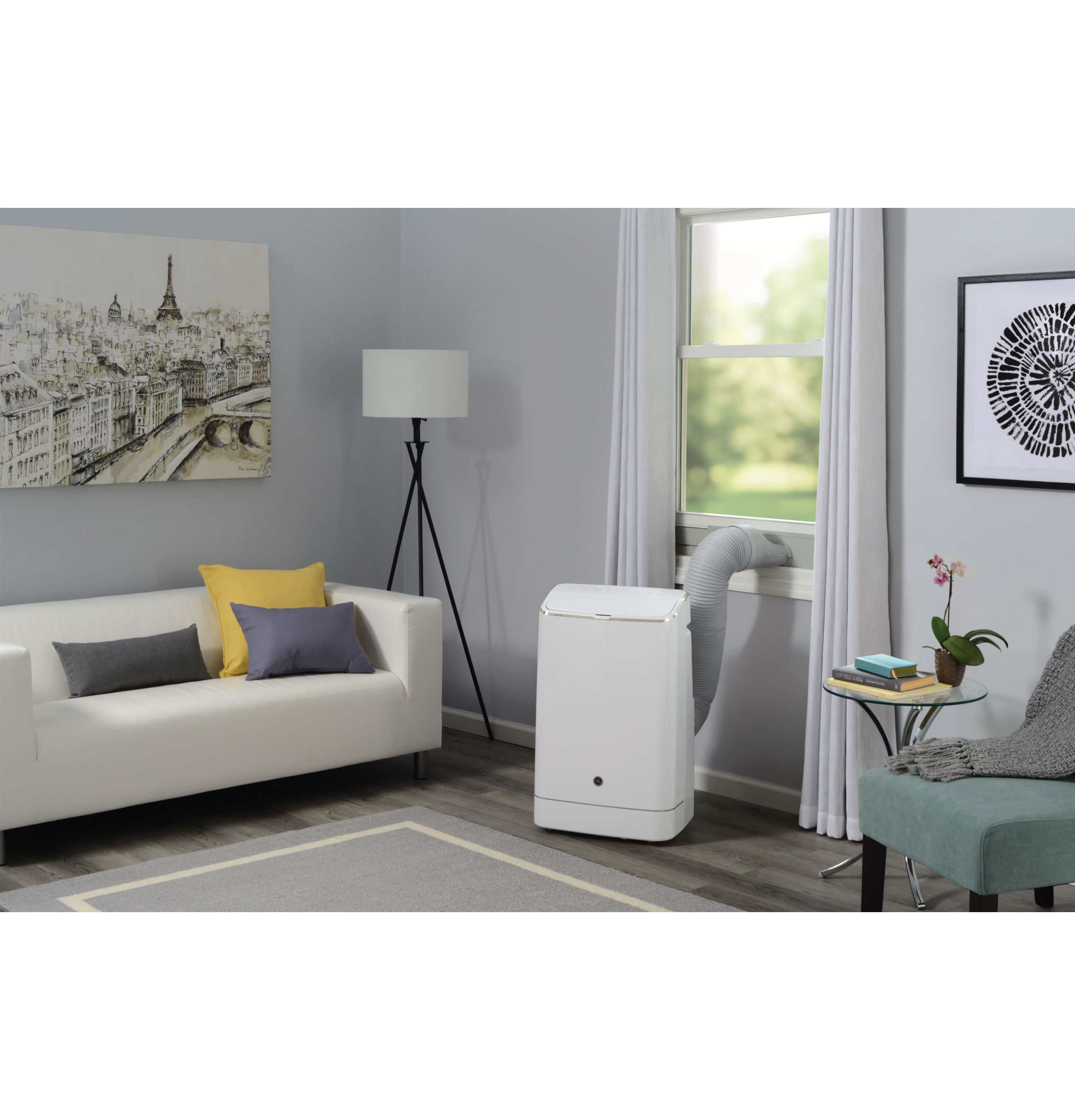 9,850 BTU SACC Smart Portable Air Conditioner for Medium Rooms up to 550 sq ft. (14,000 BTU ASHRAE) APWA14YBMW