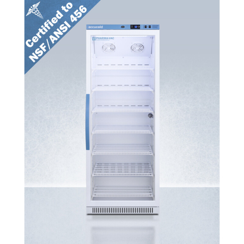 12 Cu.Ft. Upright Vaccine Refrigerator, Certified to NSF/ANSI 456 Vaccine Storage Standard ARG12PV456