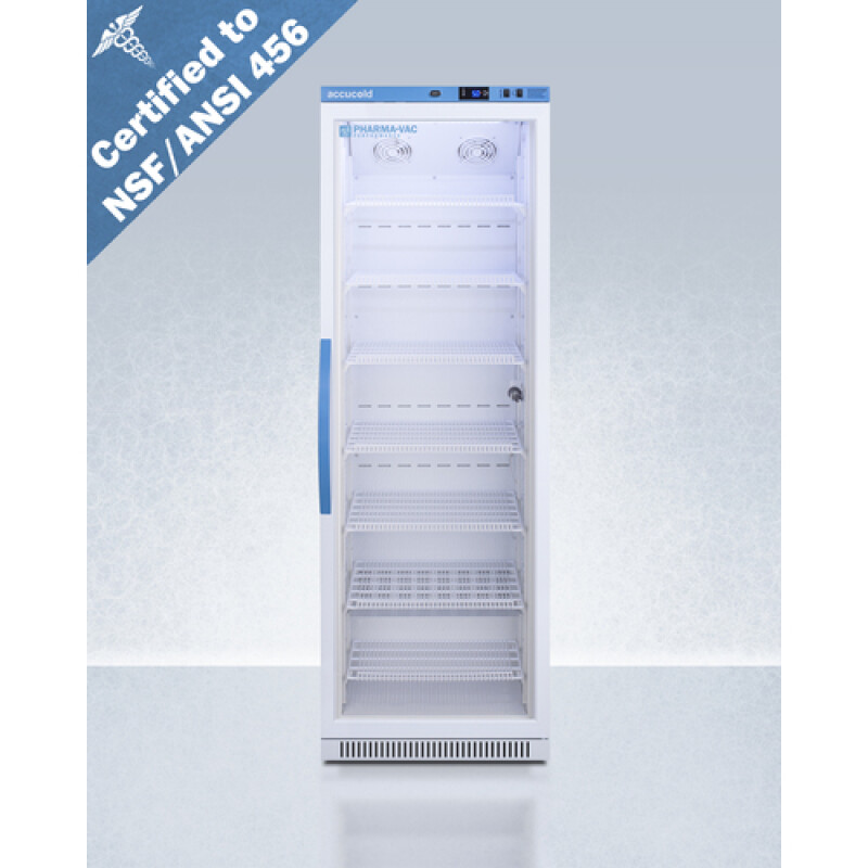 15 Cu.Ft. Upright Vaccine Refrigerator, Certified to NSF/ANSI 456 Vaccine Storage Standard ARG15PV456
