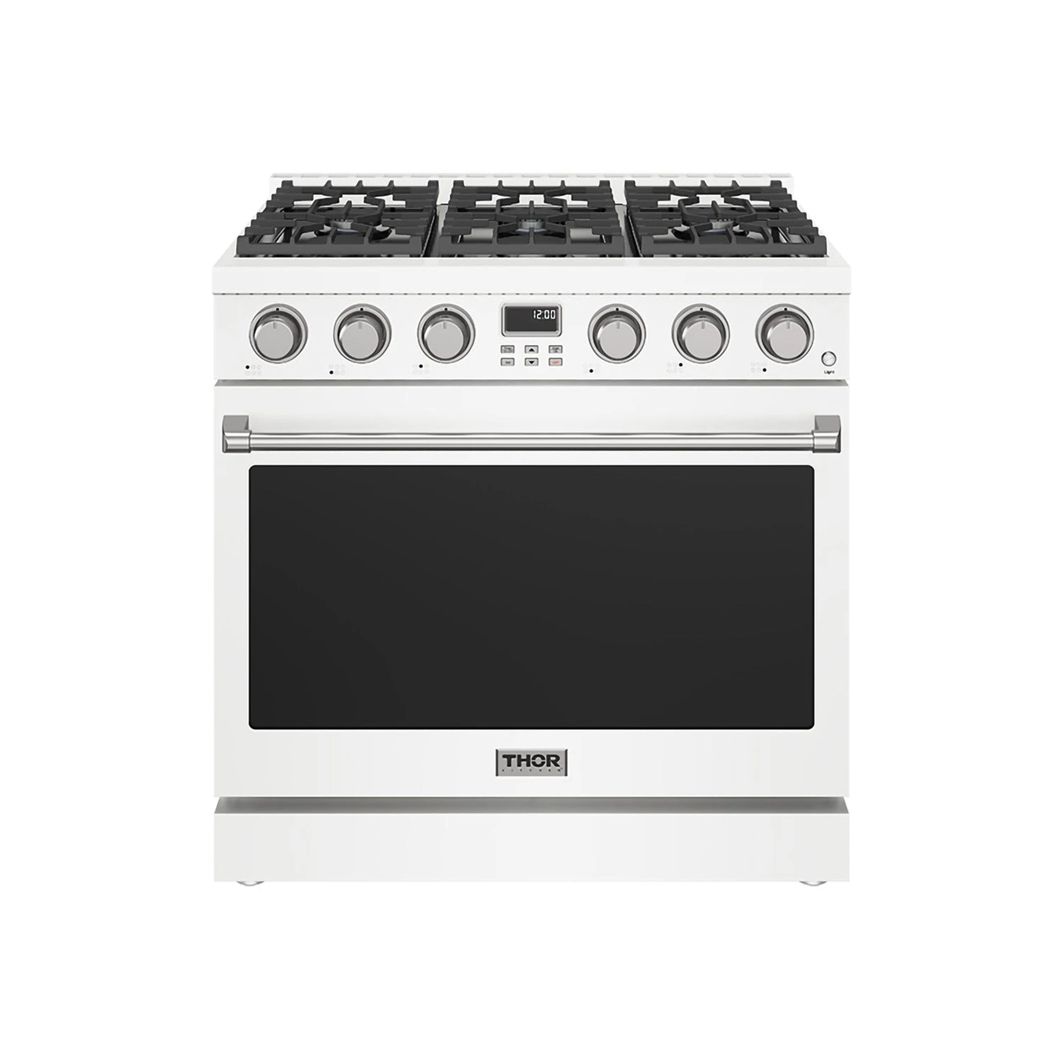 36 Inch Liquid Propane Range In White Contemporary Professional ARG36WLP