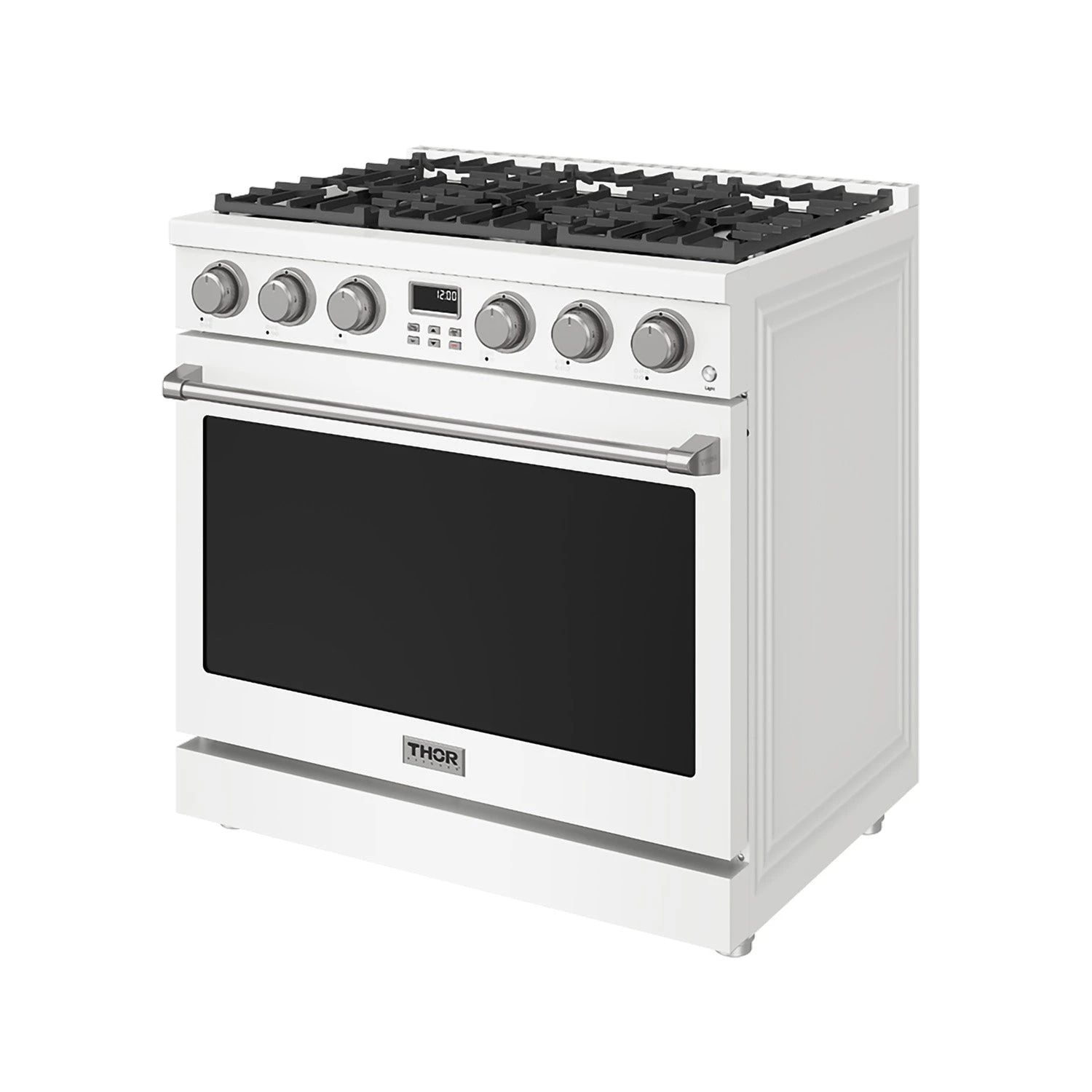 36 Inch Liquid Propane Range In White Contemporary Professional ARG36WLP