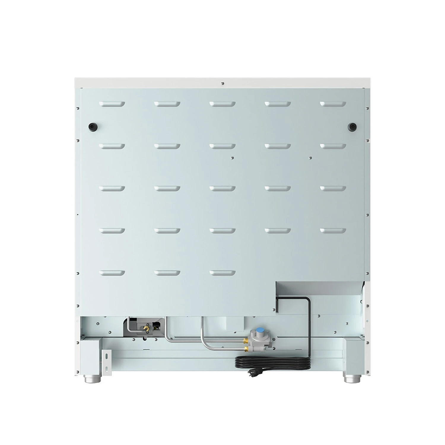 36 Inch Liquid Propane Range In White Contemporary Professional ARG36WLP