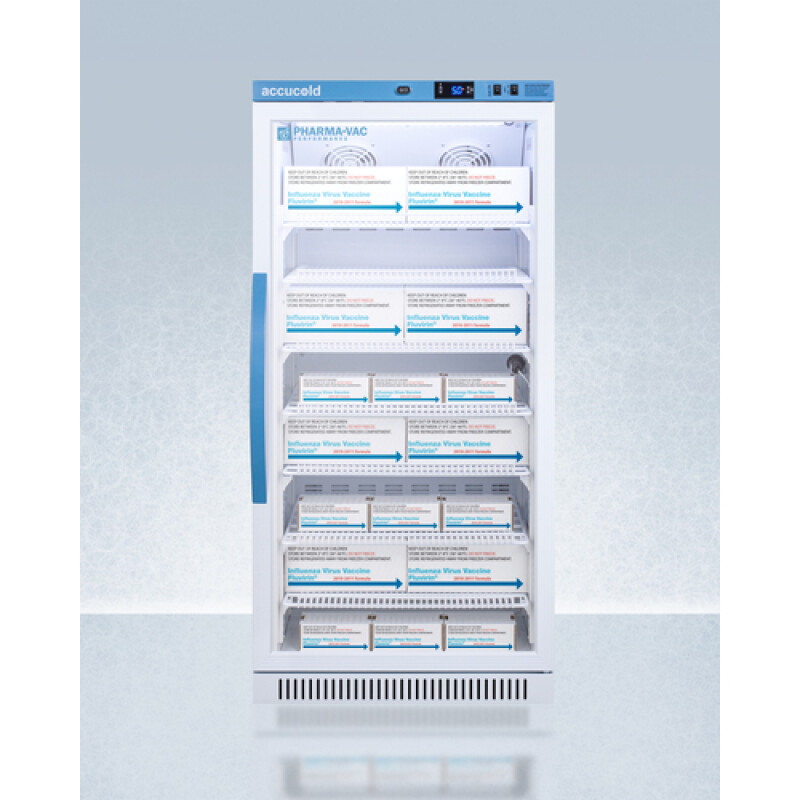 8 Cu.Ft. Upright Vaccine Refrigerator, Certified to NSF/ANSI 456 Vaccine Storage Standard ARG8PV456