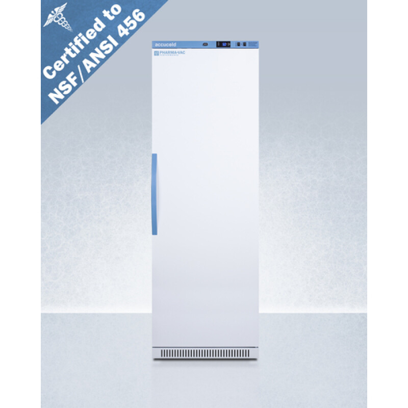 15 Cu.Ft. Upright Vaccine Refrigerator, Certified to NSF/ANSI 456 Vaccine Storage Standard ARS15PV456