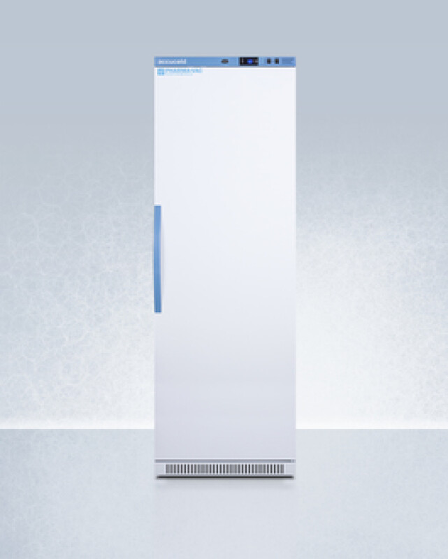 Summit 15 Cu.Ft. Upright Vaccine Refrigerator with Interior Lockers White ARS15PVLOCKER Picture 1