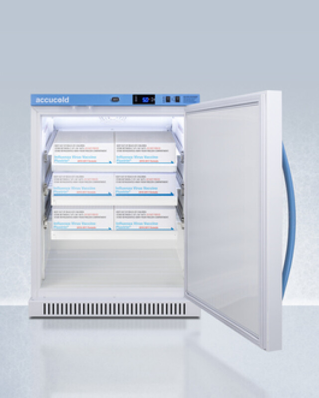 6 Cu.Ft. ADA Height Vaccine Refrigerator with Removable Drawers ARS6PVDR