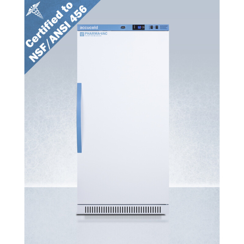 8 Cu.Ft. Upright Vaccine Refrigerator, Certified to NSF/ANSI 456 Vaccine Storage Standard ARS8PV456