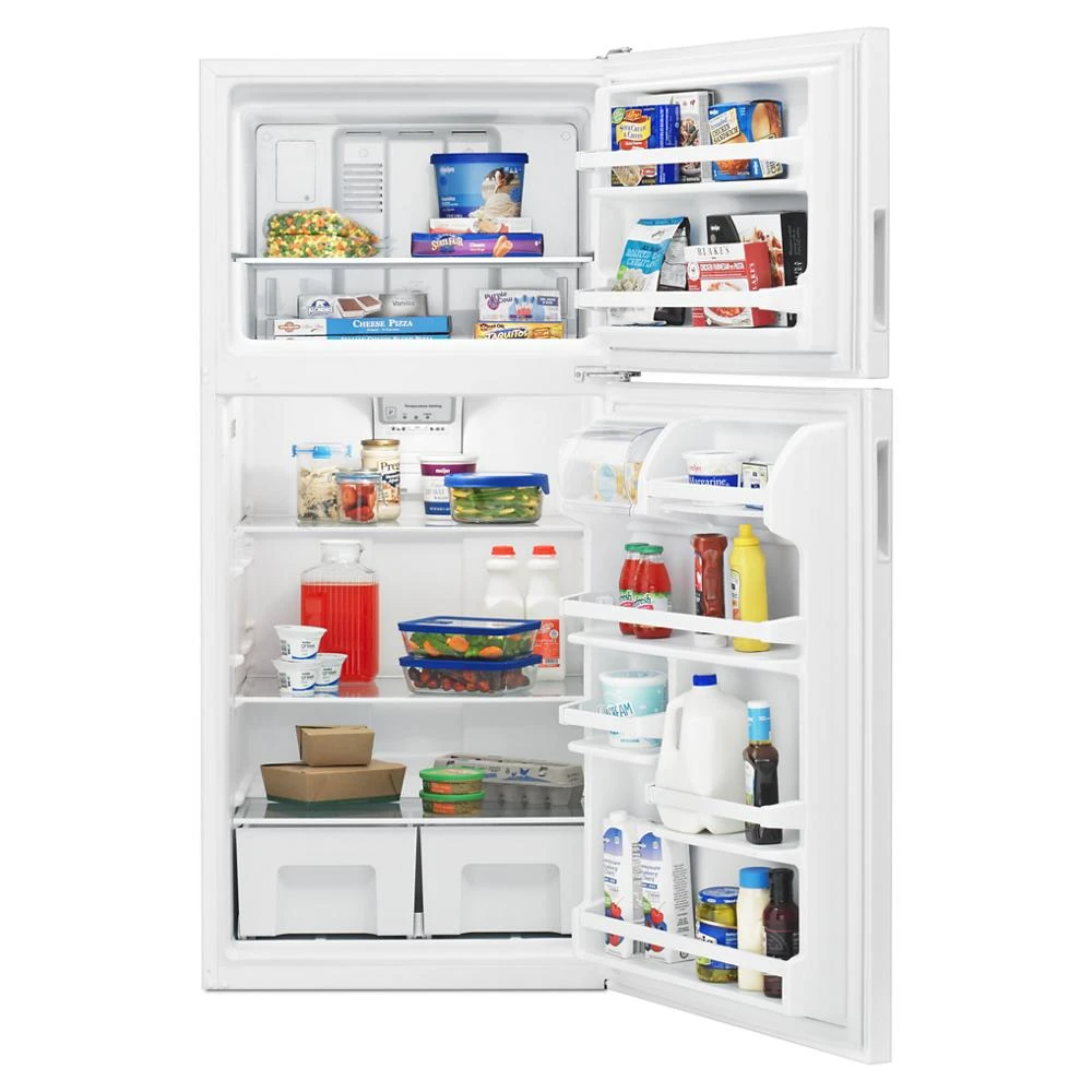 30-inch Top-Freezer Refrigerator with Glass Shelves ART318FFDW
