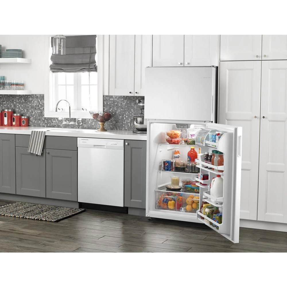 30-inch Top-Freezer Refrigerator with Glass Shelves ART318FFDW