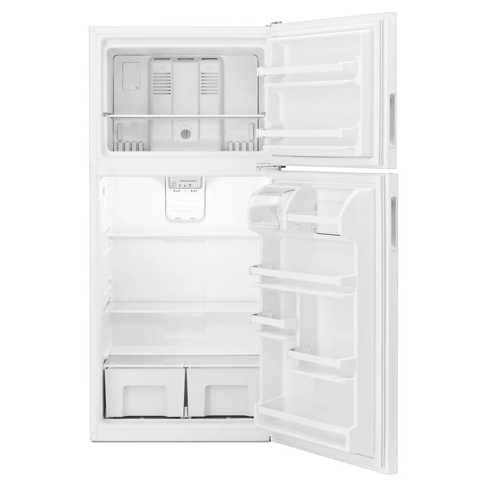 30-inch Top-Freezer Refrigerator with Glass Shelves ART318FFDW
