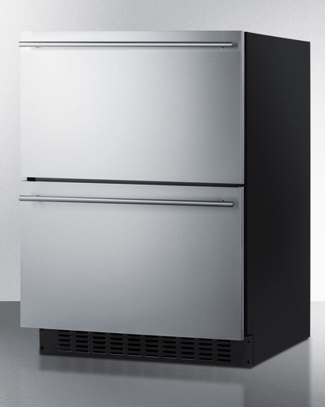 24" Wide 2-Drawer All-Refrigerator, ADA Compliant ASDR2414