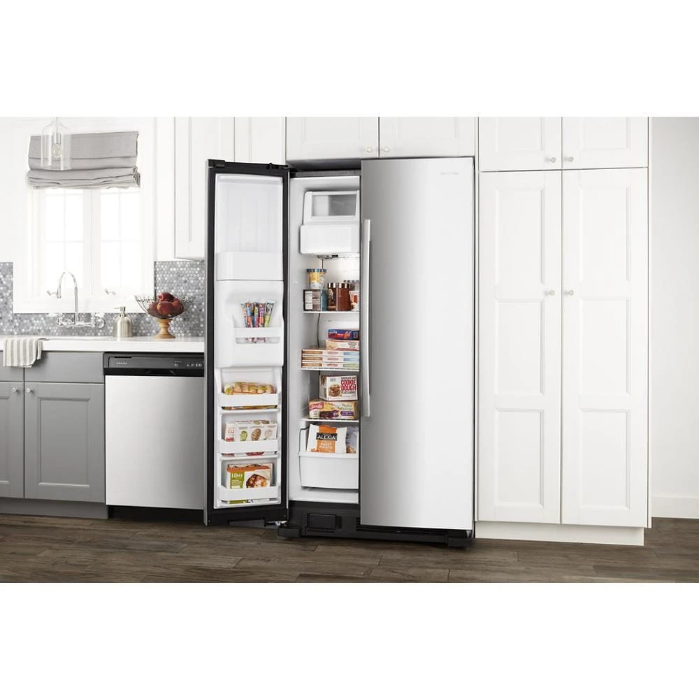 33-inch Side-by-side Refrigerator With Dual Pad External Ice And Water Dispenser ASI2175GRS