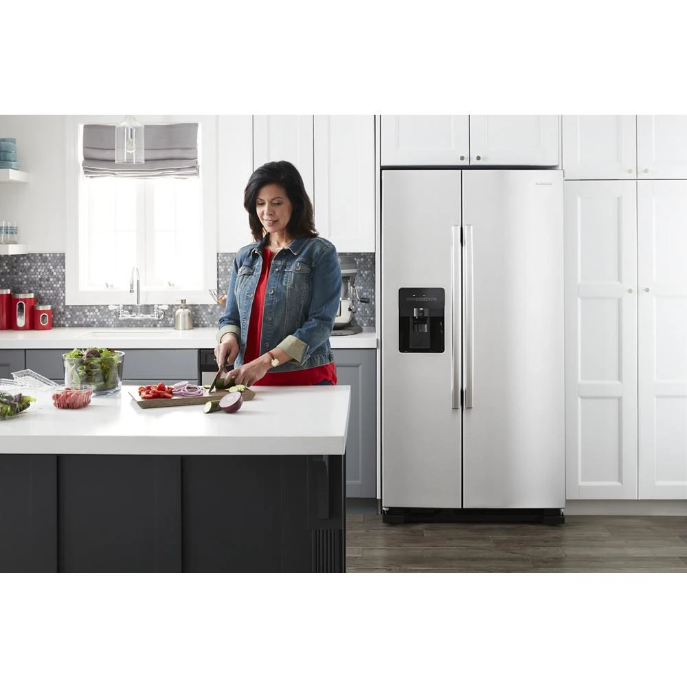 33-inch Side-by-side Refrigerator With Dual Pad External Ice And Water Dispenser ASI2175GRS