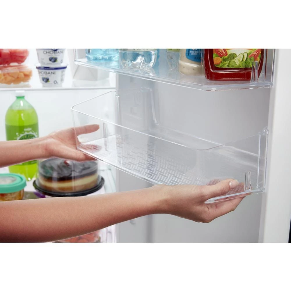 36-inch Side-by-Side Refrigerator with Dual Pad External Ice and Water Dispenser ASI2575GRS