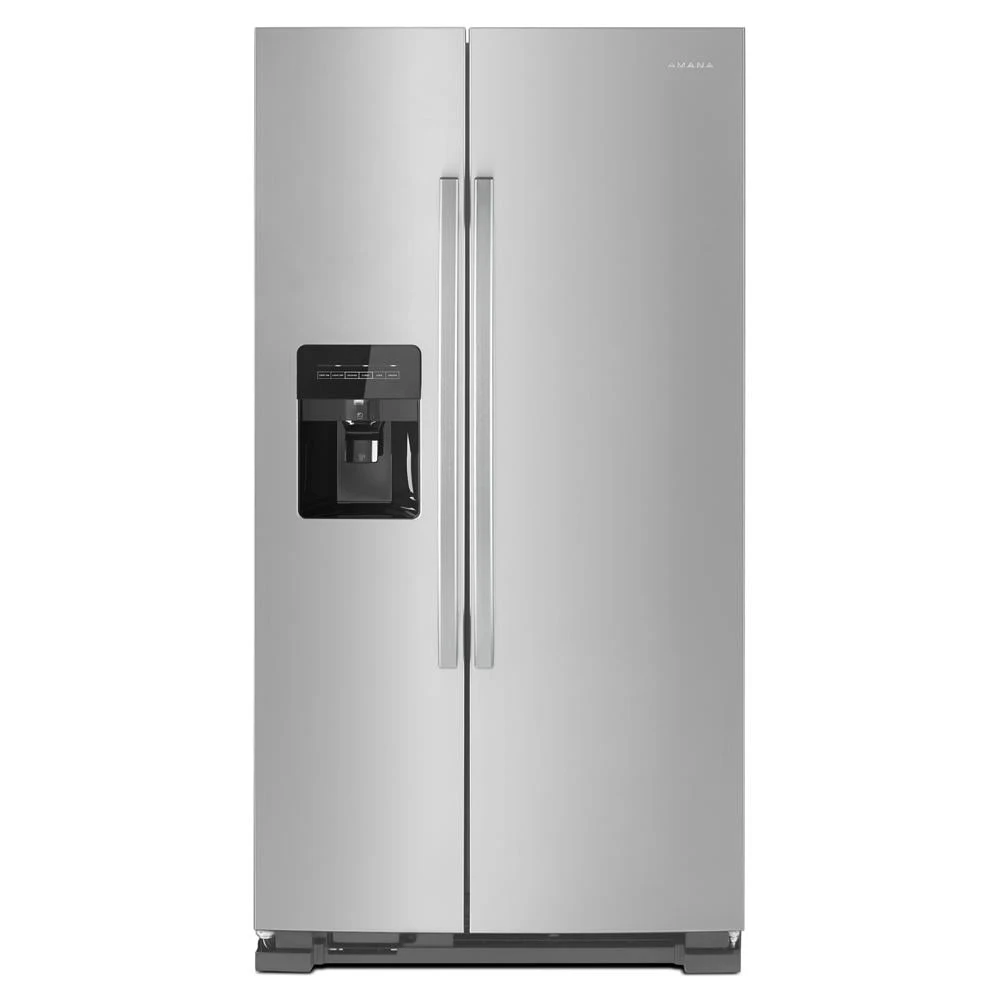 36-inch Side-by-Side Refrigerator with Dual Pad External Ice and Water Dispenser ASI2575GRS