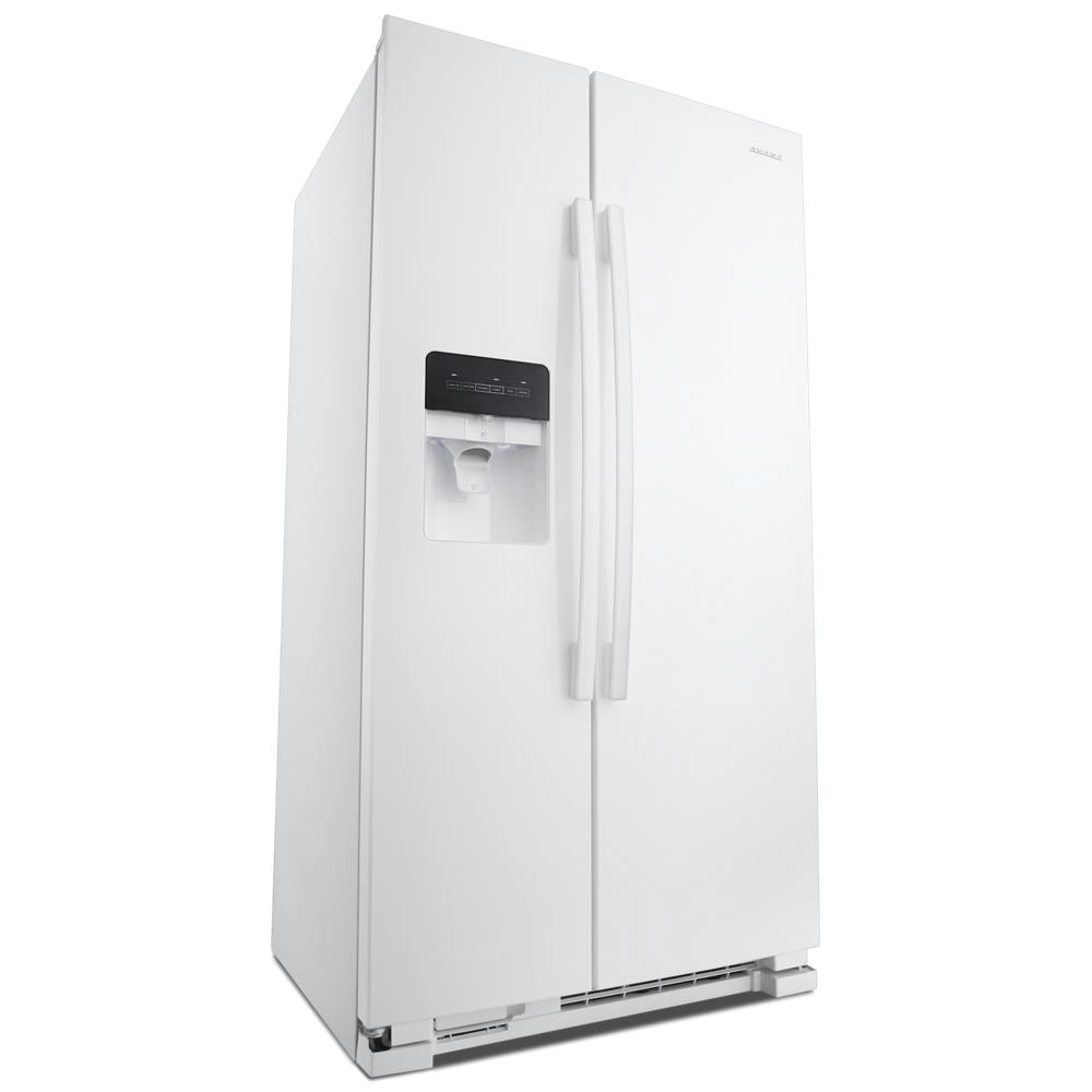 36-inch Side-by-Side Refrigerator with Dual Pad External Ice and Water Dispenser ASI2575GRW