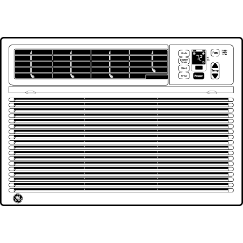 230 Volt Electronic Room Air Conditioner ASQ18DL