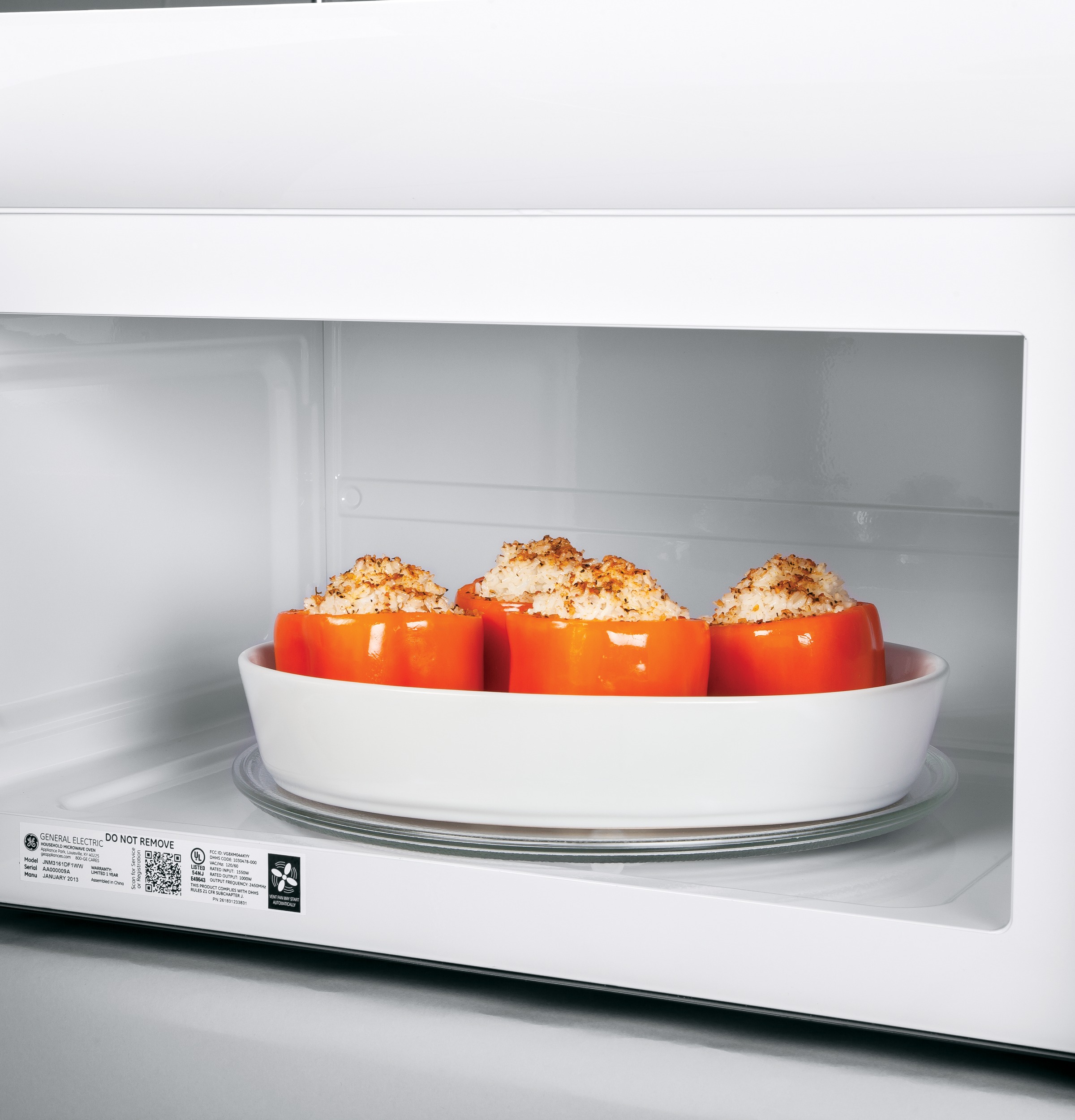 GE Artistry Series 1.6 Cu. Ft. Over-the-Range Microwave Oven AVM4160DFWS