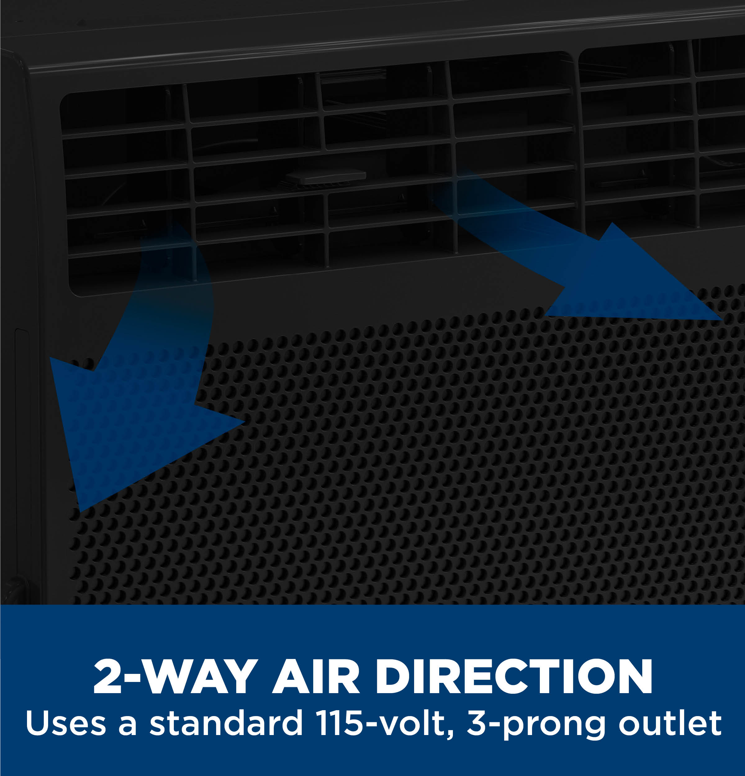 6,000 BTU Electronic Window Air Conditioner for Small Rooms up to 250 sq ft., Black AWCS06BBA