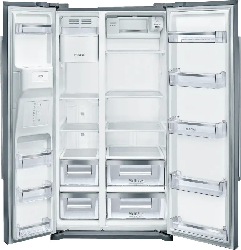 300 Series Freestanding Counter-Depth Side-by-Side Refrigerator 36" Easy clean B20CS30SNS