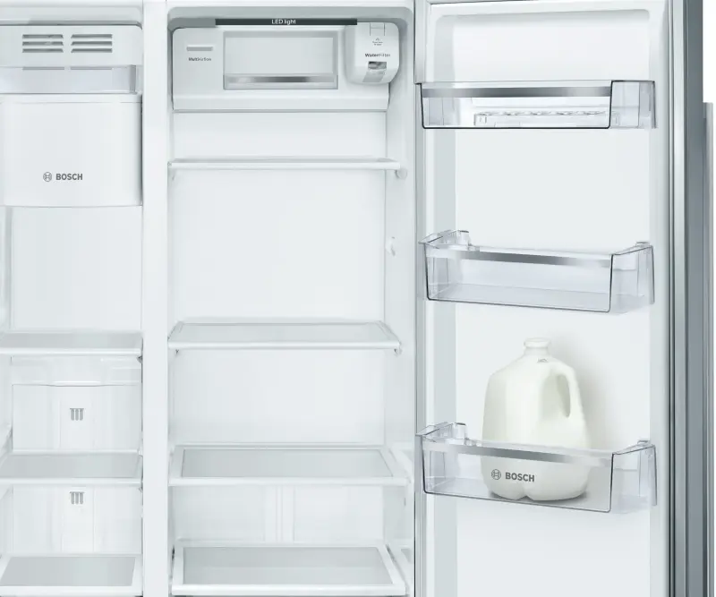 300 Series Freestanding Counter-Depth Side-by-Side Refrigerator 36" Easy clean B20CS30SNS