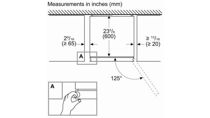 800 Series Freestanding Bottom Freezer Refrigerator 24'' B24CB80ESS