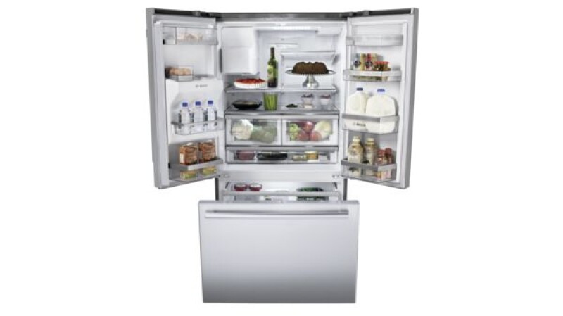 French Door Bottom freezer, 3 doors B26FT80SNS