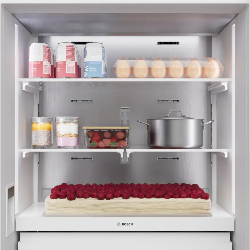 Benchmark™ Built-in Bottom Freezer Refrigerator 30'' Softclose® Flat Hinge B30IB100SP