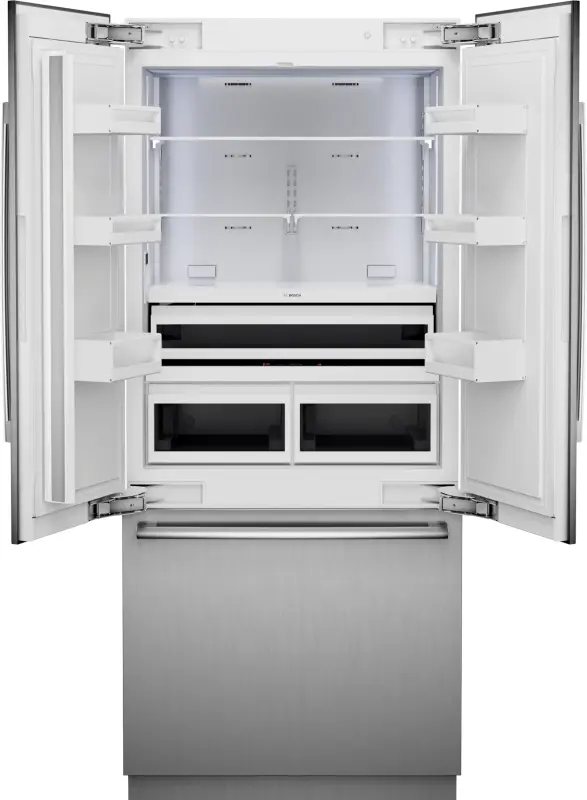 Benchmark™ Built-in Bottom Freezer Refrigerator 36'' Softclose® Flat Hinge B36BT130NS