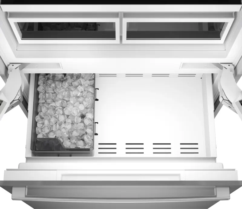 Benchmark™ Built-in Bottom Freezer Refrigerator 36'' Softclose® Flat Hinge B36BT130NS