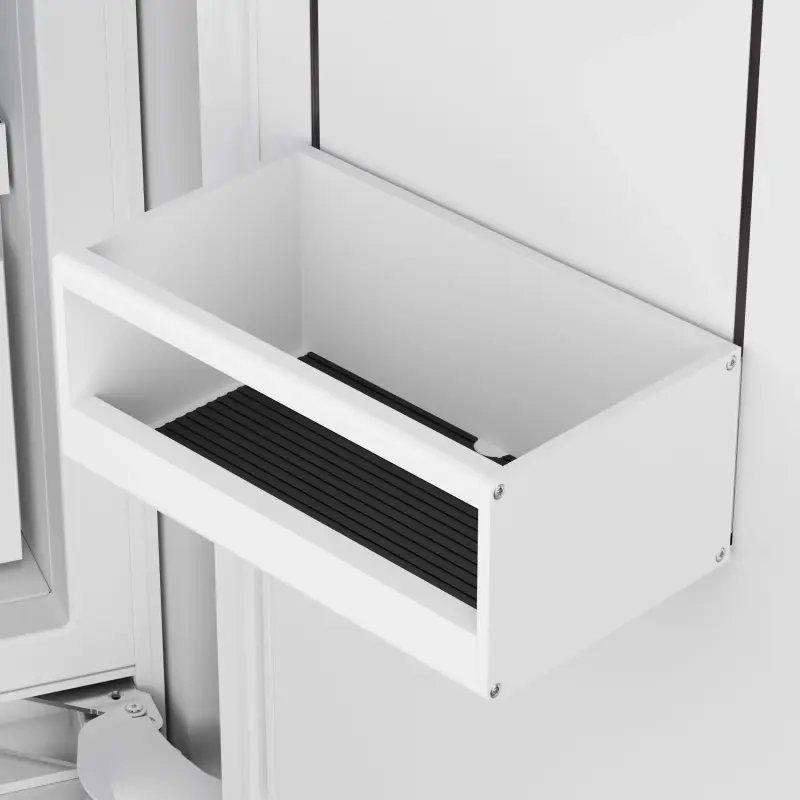 Benchmark™ Built-in Bottom Freezer Refrigerator 36'' Softclose® Flat Hinge B36BT130NS