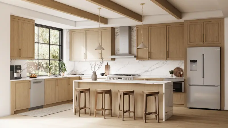 100 Series French Door Bottom Mount Refrigerator 36'' B36CD10ENS