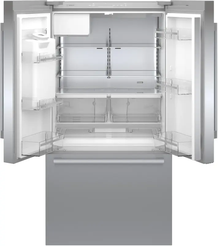 500 Series French Door Bottom Mount Refrigerator 36'' Easy clean B36CD50SNS