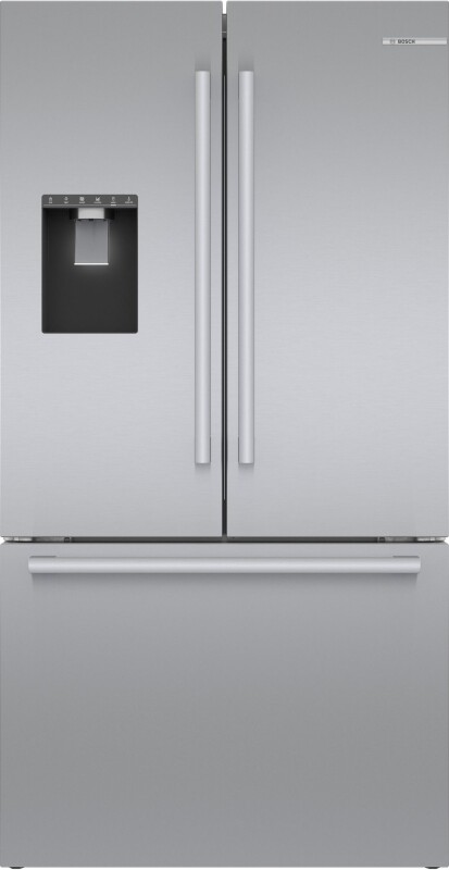 Bosch 500 Series French Door Bottom Mount Refrigerator 36'' Easy clean Stainless steel (with anti-fingerprint) B36CD50SNS Picture 1